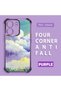Xiaomi Poco C65 Compatible Transparent Silicone Flutter Protective Case Colorful Cloud Patterns - 2