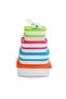 Plastic Food Keeper Set, 7 pcs, Multicolor