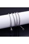Unisex Women Men Thick Twisted Steel Chain - 5mm/55 cm