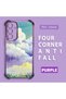Samsung Galaxy A56 Compatible Transparent Silicone Flutter Protective Case Colorful Cloud Patterns - 2