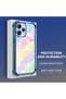 Xiaomi Redmi 12 4g Compatible Transparent Silicone Flutter Protective Case Rainbow Patterns - 5