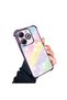 Infinix Smart 8/8 Pro Compatible Transparent Silicone Flutter Protective Case Rainbow Patterns - 3