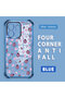 Infinix Smart 9 Compatible Transparent Silicone Flutter Protective Case Strawberry Patterns