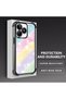 Realme Note 50 4g Compatible Transparent Silicone Flutter Protective Case Rainbow Patterns - 4