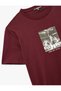 Short Sleeve Regular Fit Crew Neck Cotton Printed T-Shirt - 3