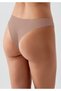 Non-Slip Waist Laser Brazilian Panties C19204 Cappucino - 2