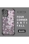 Samsung Galaxy M12/A12 Compatible Transparent Silicone Flutter Protective Case Strawberry Patterns