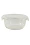 Round Glass Container with Lid, 400 ml, Clear - 8