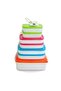 Plastic Food Keeper Set, 7 pcs, Multicolor - 3
