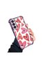 Samsung Galaxy S22 Compatible Transparent Silicone Flutter Protective Case Evil Eye Pattern - 2