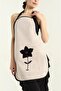 Wellsoft Embroidered Liquid-Proof Kitchen Apron - 50×70 cm - Velvet Texture - Stone - 4