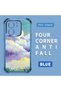 Xiaomi Mi 13T/Mi 13t Pro Compatible Transparent Silicone Flutter Protective Case Colorful Cloud Patterns - 2