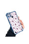 Realme C21Y/C25Y Compatible Transparent Silicone Flutter Protective Case Strawberry Patterns - 2