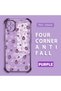 Samsung Galaxy A04 Compatible Transparent Silicone Flutter Protective Case Strawberry Patterns