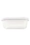 Rectangular Glass Container with Lid, 380 ml - 2