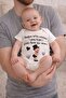 Humorous Printed Baby Boy Bodysuit - Cotton Baby Bodysuit with Funny Writing - 3