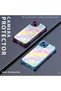 Samsung Galaxy A33 Compatible Transparent Silicone Flutter Protective Case Rainbow Patterns - 8