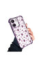 Xiaomi Redmi 13C Compatible Transparent Silicone Flutter Protective Case Strawberry Patterns - 2
