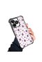 Realme Note 50 4g Compatible Transparent Silicone Flutter Protective Case Strawberry Patterns - 2