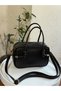 Knot Detailed Knitted Look Women's Hand and Shoulder Bag - 3