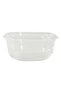 Round Glass Container with Lid, 400 ml, Clear - 2