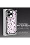 Realme Note 50 4g Compatible Transparent Silicone Flutter Protective Case Strawberry Patterns - 3
