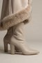 Série Élégance 9 cm Heeled Faux Leather Women's Boots - 5