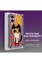 iPhone 16 Compatible Transparent Silicone Flutter Protective Case Kitten Patterns