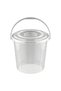 Transparent Bucket With Lid 15Litre