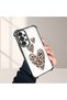 Samsung Galaxy A33 5g Compatible Transparent Silicone Flutter Protective Case Leopard Patterns