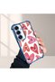 Samsung Galaxy S25 Compatible Transparent Silicone Flutter Protective Case Evil Eye Pattern - 4