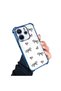Xiaomi Redmi Note 14 4g Compatible Transparent Silicone Flutter Protective Case Heart Patterns - 3