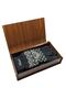 Thinsulate Lined Winter Men's Gray Gloves - Valentine's Day Gift with Wooden Gift Box - 3