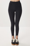 Finger Interlocking Flexible Knitted Fuzo Tights Suit Ldn0002 Black - 6