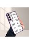 Samsung Galaxy S24 Fe Compatible Transparent Silicone Flutter Protective Case Heart Patterns - 4