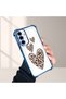 Samsung Galaxy A56 Compatible Transparent Silicone Flutter Protective Case Leopard Patterns