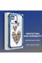Xiaomi Redmi 10C Compatible Transparent Silicone Flutter Protective Case Leopard Patterns - 4