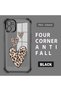 iPhone 11 Compatible Transparent Silicone Flutter Protective Case Leopard Patterns - 3