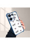 Xiaomi Poco M6 Pro 4g Compatible Transparent Silicone Flutter Protective Case Heart Patterns - 4