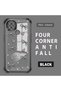 Realme C21 Compatible Transparent Silicone Flutter Protective Case Heart Patterns
