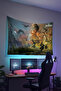 Gamer Wall Cloth, Playstation Xbox – Gaming Themed, High-Quality Fabric, Tapestry Wall Carpet