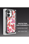 Xiaomi Redmi 13C Compatible Transparent Silicone Flutter Protective Case Evil Eye Pattern - 3