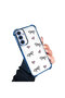 Samsung Galaxy A25 Compatible Transparent Silicone Flutter Protective Case Heart Patterns - 2