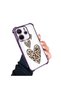 Xiaomi Redmi Note 14 Compatible Transparent Silicone Flutter Protective Case Leopard Patterns - 4