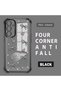Samsung Galaxy A25 Compatible Transparent Silicone Flutter Protective Case Heart Patterns