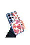 Samsung Galaxy S25 Ultra Compatible Transparent Silicone Flutter Protective Case Evil Eye Pattern - 2