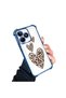 Realme C53 Compatible Transparent Silicone Flutter Protective Case Leopard Patterns - 3