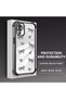 Xiaomi Redmi Note 10 Compatible Transparent Silicone Flutter Protective Case Heart Patterns - 4