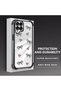 Samsung Galaxy M33 Compatible Transparent Silicone Flutter Protective Case Heart Patterns - 3