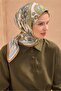 وشاح حريري بنمط عرقي 4111D تويل - 2